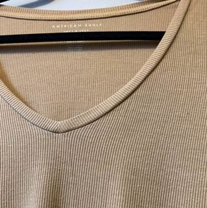 Mustard yellow long sleeve tee